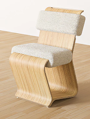 小姑娘曲木坐凳