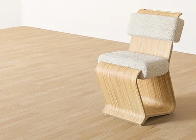 室内曲木小坐凳 —— 把小姑娘的温柔搬进房间角落