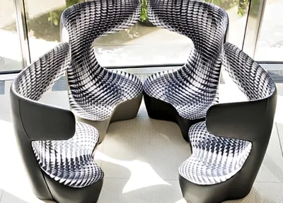 鲨鱼尾椅子 —— 把海洋力量注入生活的流线型艺术